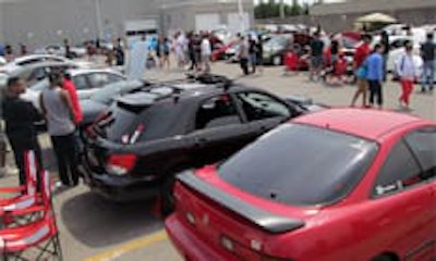 The SuperTuner6 event at Brimell Toyota in Toronto. This year drew 162 registrants, a significant increase over previous events.