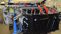 Aluminum-bodied vehicles push need for bonded riveting techniques