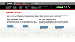 Chief Automotive Technologies has introduced new leasing tools to help collision repair facilities access new equipment without a high initial fee.
