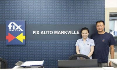 Joanne and John Ye Shen, owners of Fix Auto Markville.