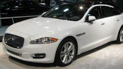 Aluminum-heavy cars, such as the Jaguar XJ, are popular with China's elite.