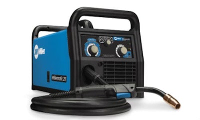 The Millermatic 211 MIG welder.