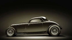 'Dry Lakes,' a 1933 Ford three window coupe that started life as a 60's hotrod, will be one of the competition entries at the 2015 SEMA Battle of the Builders.