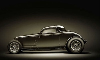 'Dry Lakes,' a 1933 Ford three window coupe that started life as a 60's hotrod, will be one of the competition entries at the 2015 SEMA Battle of the Builders.
