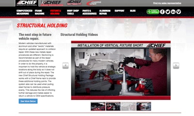 Chief launches Structural Holding Package video series