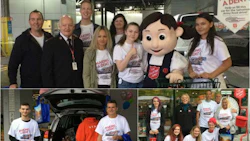 Craftsman Collision locations around BC pitched in for the annual Make a Dent Food Drive, raising a total of $49,282 in dollars and in-kind donations during this year's campaign.
