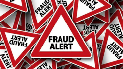 Fraud alert.
