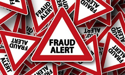 Fraud alert.