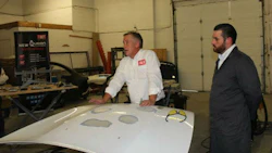 Sean Slaven and Jason Grey of Arslan Automotive conducted the demonstrations at Fix Auto Mississauga Central.