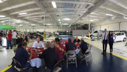 Wedge Clamp's US office hosted car dealers, collision centre owners and insurance company representatives at its official opening.