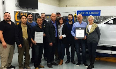 The team at Coache Collision in North Vancouver.