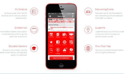 The SEMA Show Mobile App includes numerous features to find what you need at the SEMA Show.