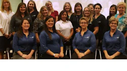 The WIN Board. Front row, from left: Melissa Miller, Jaclyn Byers, Shellie Andrews and Terri Neely. Middle row, from left: Michelle Sullivan, Amy Nuttall, Marie Peevy, Beverly Rook-Twibell, Denise Caspersen, Nina Pedraza-Zinna and Petra Schroeder. Back row, from left: Yen Hoang, Margaret Knell, Katie Henwood, Jessica Rob, Cheryl Boswell and Susanna Gotsch.