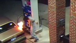 A man at a gas station in Detroit tried to kill a spider with his lighter. Believe us, it gets worse from here.
