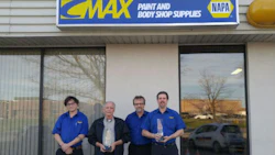 The team at CMAX Pickering. Absent is Matt Griffiths, who was of course out on a sales call.