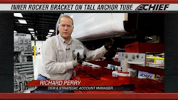 In the latest structural holding videos from Chief, host Richard Perry shows how to properly secure the new Ford F-150 to a frame rack for pulling or sectioning.
