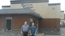 Greg Archibald and Kevin Brown, owners and operators of Cochrane Collision
