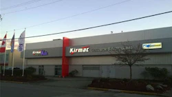The new location for Kirmac Collision & Autoglass is located at 11420 Voyageur Way in Richmond, BC.
