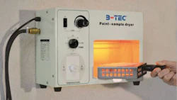 The new B-TEC ST-01 Paint Sample Dryer.