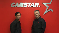 Khuong Nguyen and David Franklin, owners of CARSTAR Surrey (2000 Auto Collision).