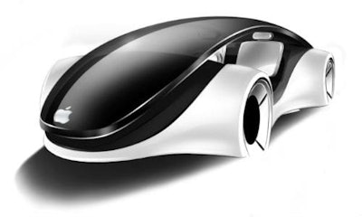 2015 may be remembered as the year the auto industry got together with Silicon Valley. Projects like the Apple Titan grabbed a lot of headlines. Note that this is an artist's conception of what such a vehicle could look like, not an official concept from Apple.