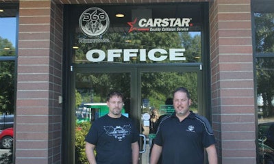 Rick and Daryl Francoeur, owners of CARSTAR 360. The facility has recently been designated CARSTAR's first 'Tier 2' facility in British Columbia.
