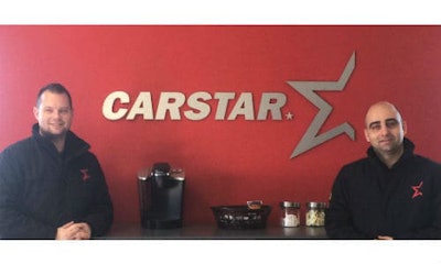 Franc Cundari and Greg Kelly of CARSTAR Orangeville Appraisal Centre.