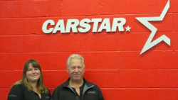 Tina and Stan Van Basten, owners of CARSTAR Victoria (Pre-Tech Collision).