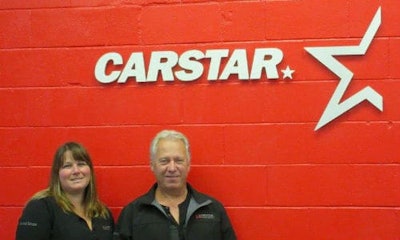 Tina and Stan Van Basten, owners of CARSTAR Victoria (Pre-Tech Collision).