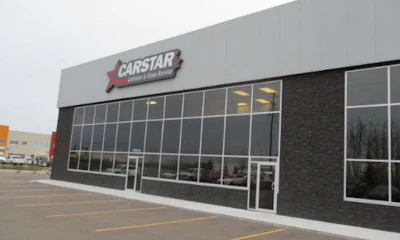 CARSTAR Red Deer South (above) was designed and built to work in conjunction with the existing CARSTAR location in Red Deer.