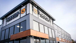 The exterior of CSN-Kavia Auto Body's new facility.