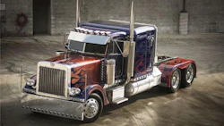 Barrett-Jackson is auctioning off some of the vehicles used in the Transformers movies, including one of the trucks used to portray Optimus Prime.