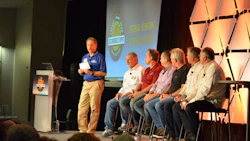 A panel discussion at the 2015 SEMA Show. The Show has recently issued a call for industry speakers.