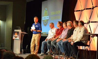 A panel discussion at the 2015 SEMA Show. The Show has recently issued a call for industry speakers.