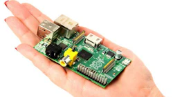 A Raspberry Pi, shown above, lies at the heart of the new paint monitoring system from Enviro Database Solutions. The Raspberry Pi is a simple computer designed to be cheap to produce.