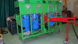 Island Auto Supply recently installed the same depollution unit as shown above, the 4-Fluid Station from ELV Select.