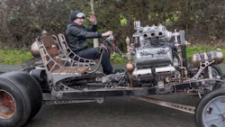 The steampunk-inspired 'Automatron' takes retro custom cars to a whole new level.