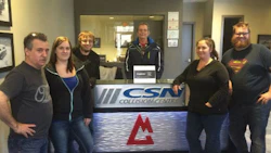Some of the team from CSN-Morinville Auto Body.
