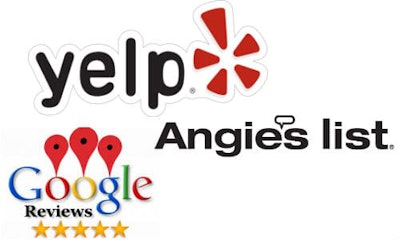 Review sites like Yelp! and Google Reviews are one of the first places a consumer turns too when researching a product or service, according to Frank Terlep of eMarketing Sherpas.