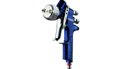 The new TEKNA Basecoat spray gun from DeVilbiss.