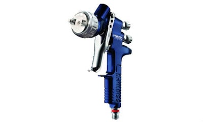 The new TEKNA Basecoat spray gun from DeVilbiss.