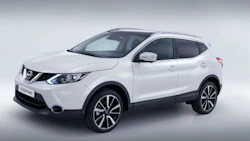 The Nissan Qashqai is a crossover SUV available in Europe. Nissan has announced that the 2017 version of the vehicle will be available with Piloted Drive, Nissan's autonomous vehicle technology.