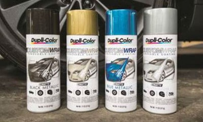 The new Custom Wrap Metallic Series from Dupli-Color.