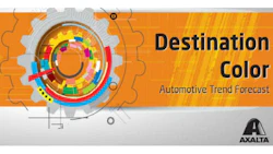 Axalta's Destination Color 2016 groups colours into four trend areas: Newtopia, Pop_up Zone, Inner State and Cyber Scene.