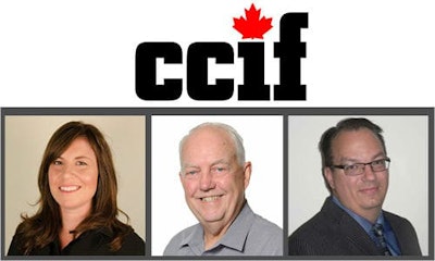 Three of the presenters set for CCIF Montreal: France Daviault, Larry Jefferies and Martin Sampson.