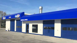 Craftsman Collision in Rutland, British Columbia. The new facility is Craftsman Collision's fourth body shop in the Okanagan Valley.