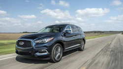 The Infiniti QX60 is one of two Nissan vehicles recently given the highest possible rating by IIHS.