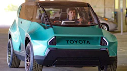 Toyota's uBox concept vehicle, designed with customization in mind.