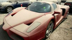 It's a sad sight, but it's increasingly common in the UAE. A report indicates that these high-end vehicles are being abandoned by expats fleeing criminal charges related to debts.