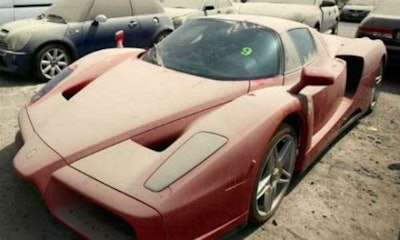 It's a sad sight, but it's increasingly common in the UAE. A report indicates that these high-end vehicles are being abandoned by expats fleeing criminal charges related to debts.